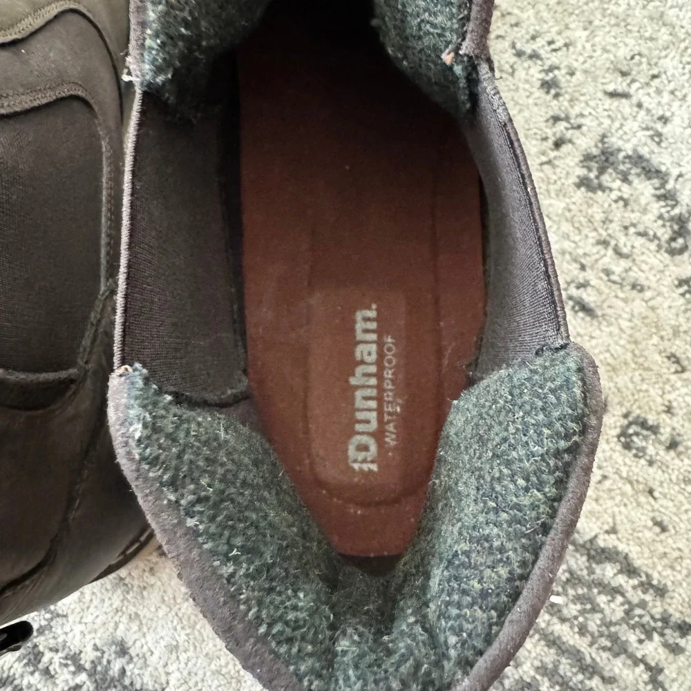 Dunham waterproof leather